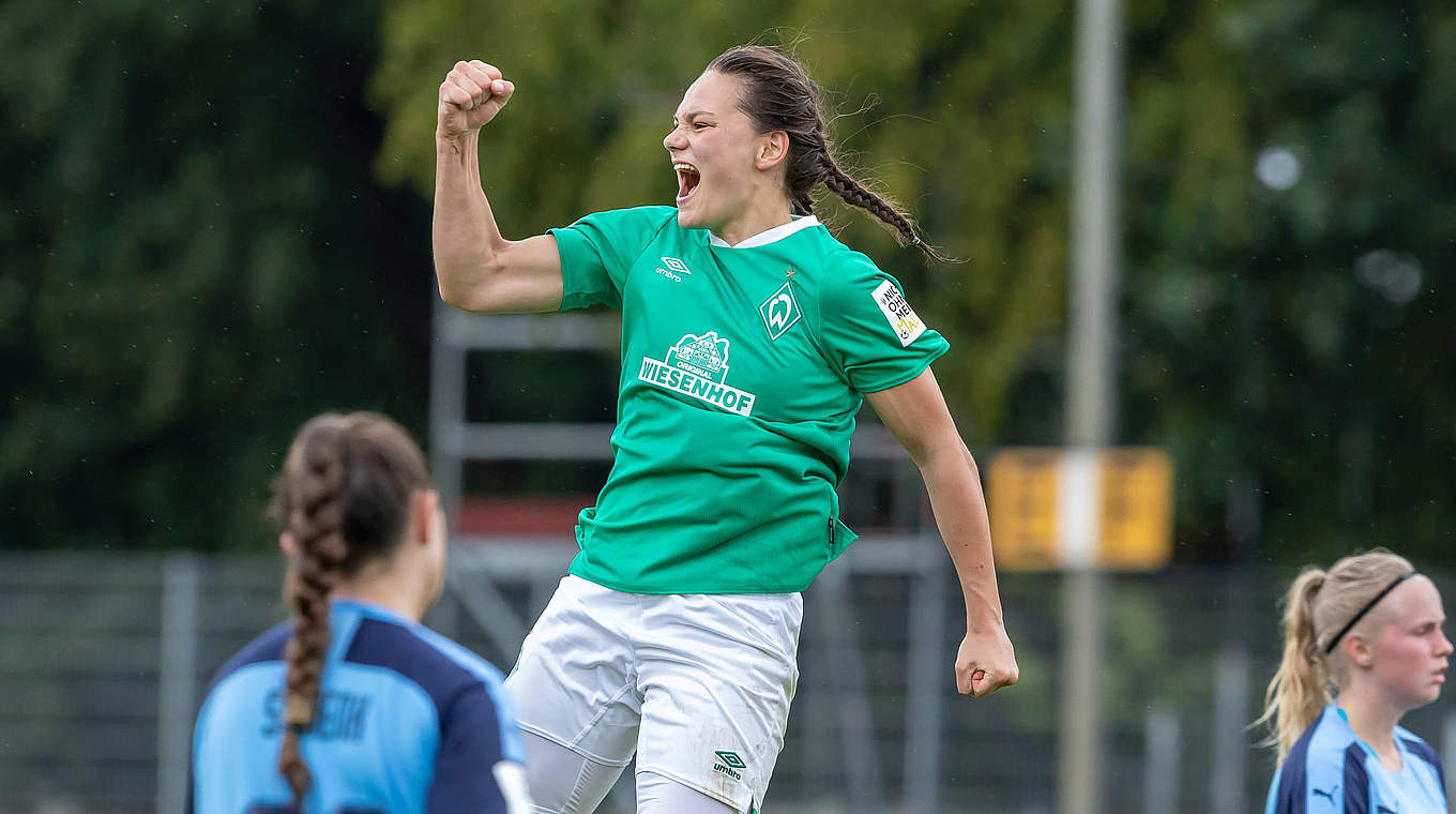 Stammspielerin bei Werder Bremen: Ex-U-Nationalspielerin Giovanna Hoffmann © imago images / foto2press