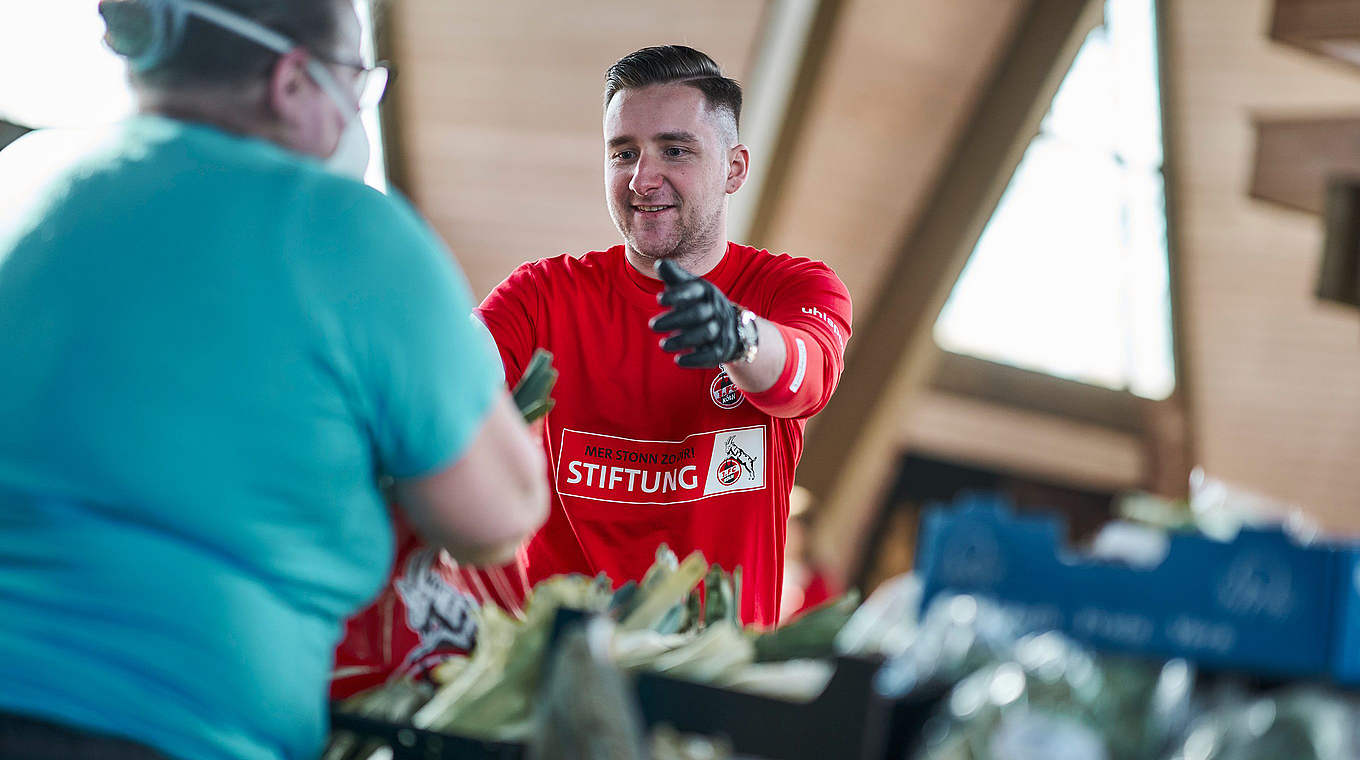 "Gemeinsam Lebensmittel retten, Menschen helfen": Kooperation des FC mit der "Tafel" © Thomas Faehnrich Fotografie