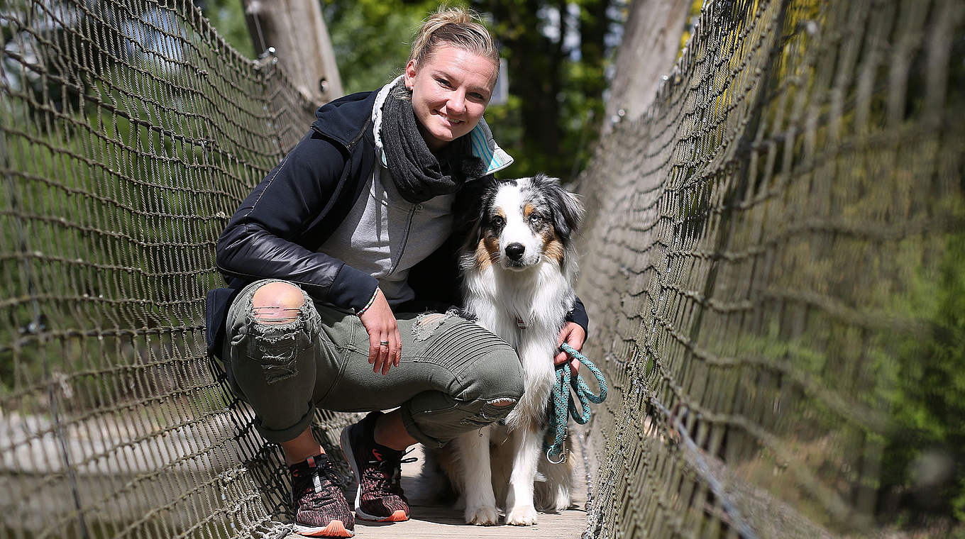 Alexandra Popp im Tierpark: "Dabei kann ich total abschalten und runterkommen" © Getty Images
