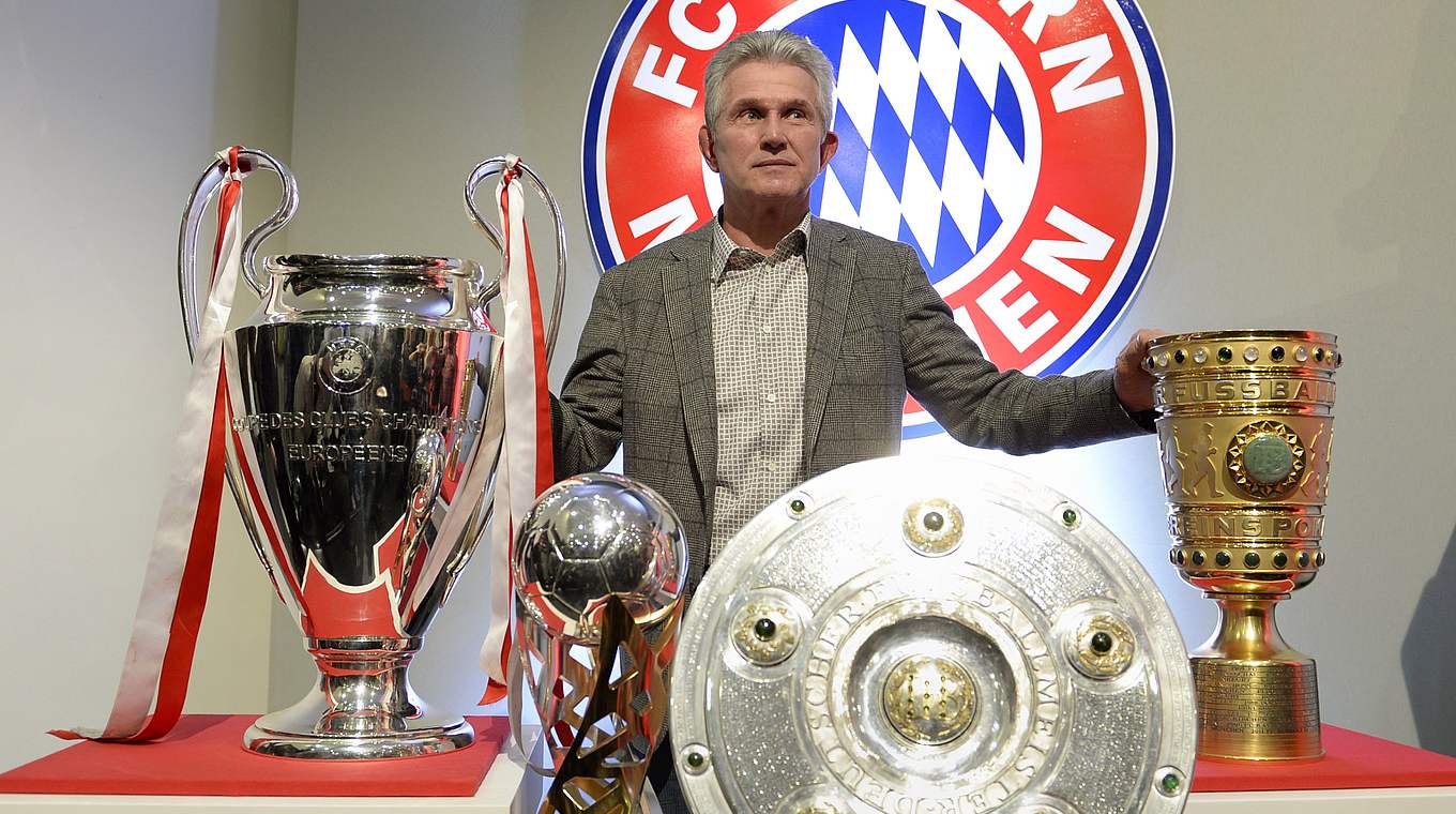 Titelsammler mit dem FC Bayern München: Jupp Heynckes gewinnt 2013 das Triple © 