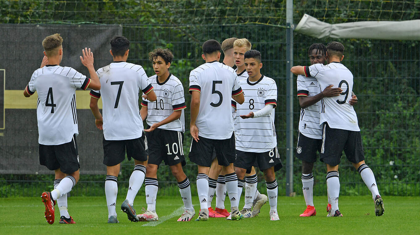 Perfekter Start ins Länderspieljahr: die deutsche U 17-Auswahl © 2020 Getty Images
