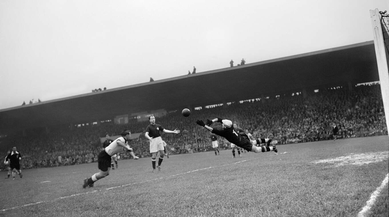 So lief's 1950 Länderspiel zwischen Deutschland und der Schweiz DFB