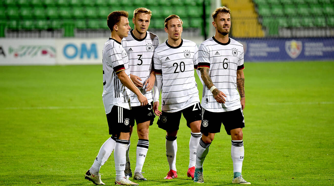 Niklas Dorsch (r.): "Wenn wir uns qualifizieren wollen, müssen wir jedes Spiel gewinnen" © Getty Images