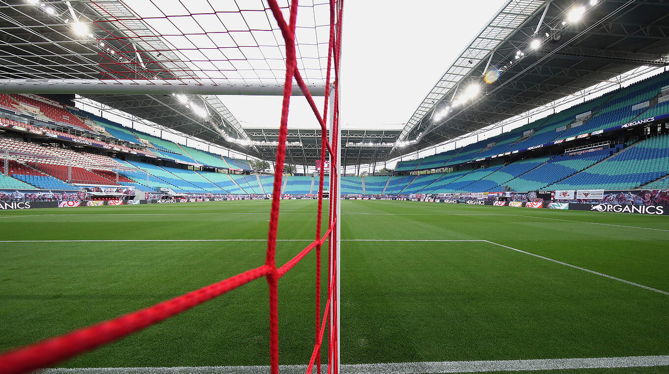 Schauplatz der Länderspiele gegen Tschechien und die Ukraine: das Stadion in Leipzig © 2020 Getty Images