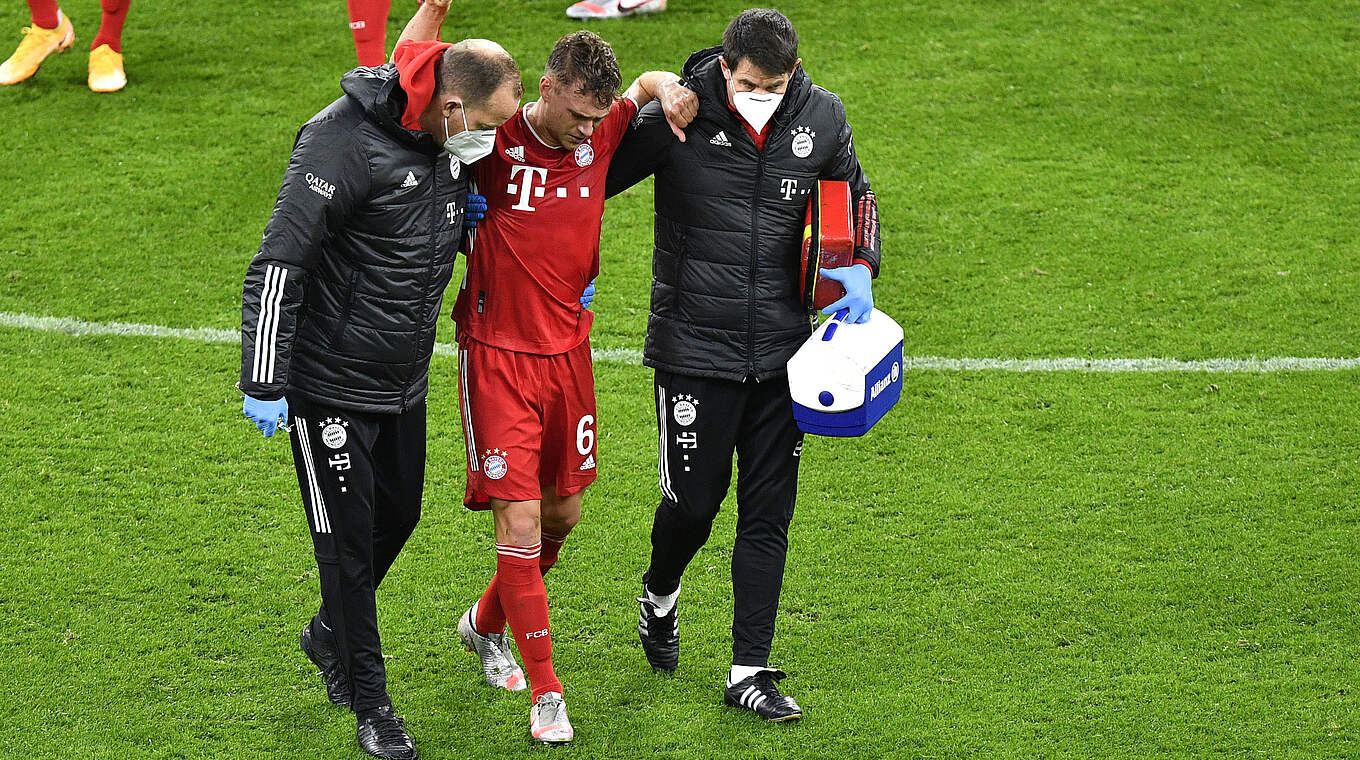 Soll dem FC Bayern "in einigen Wochen wieder zur Verfügung stehen": Joshua Kimmich © Getty Images