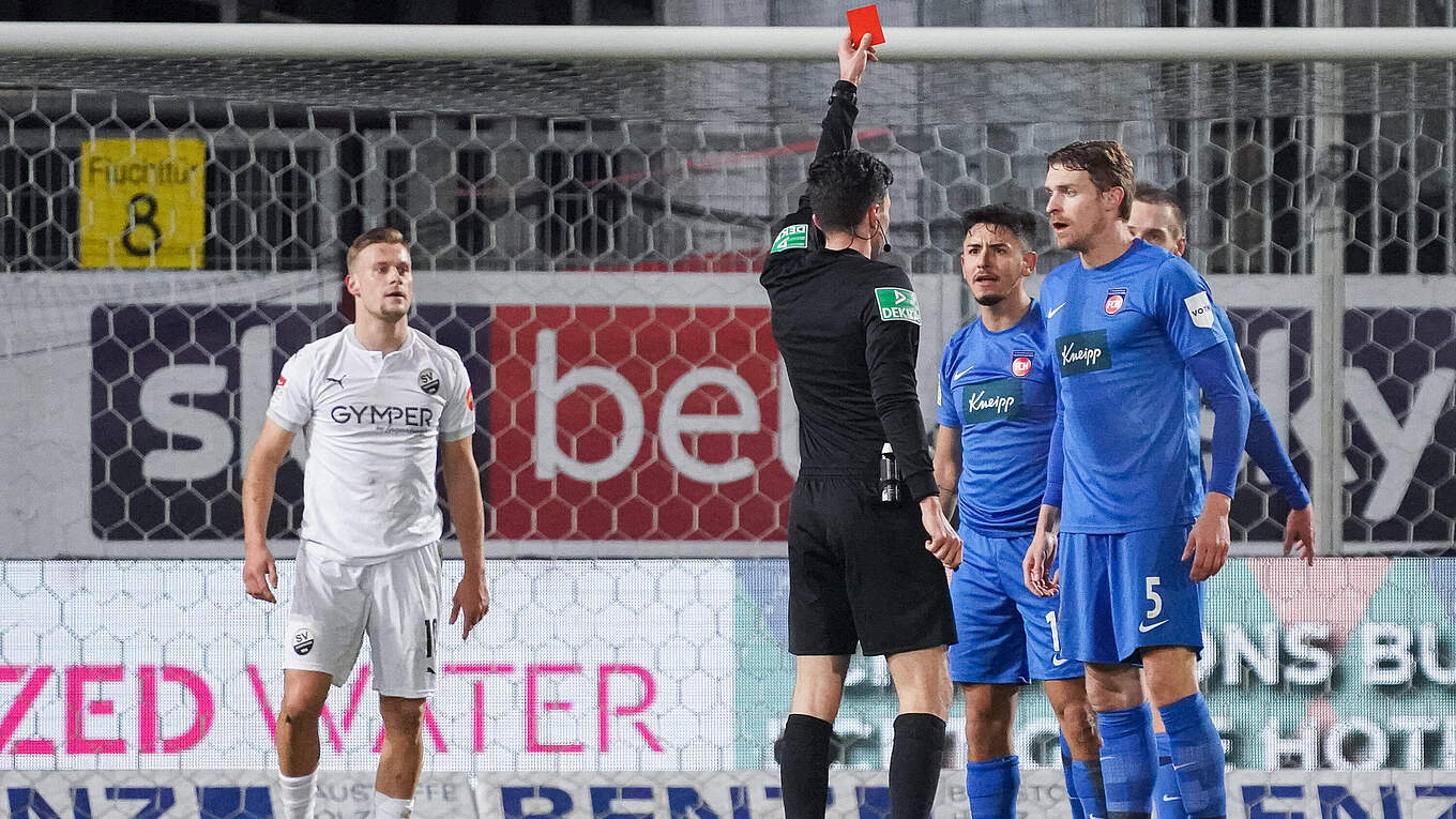 Zwei Spiele Sperre für Heidenheims Sessa :: DFB - Deutscher Fußball