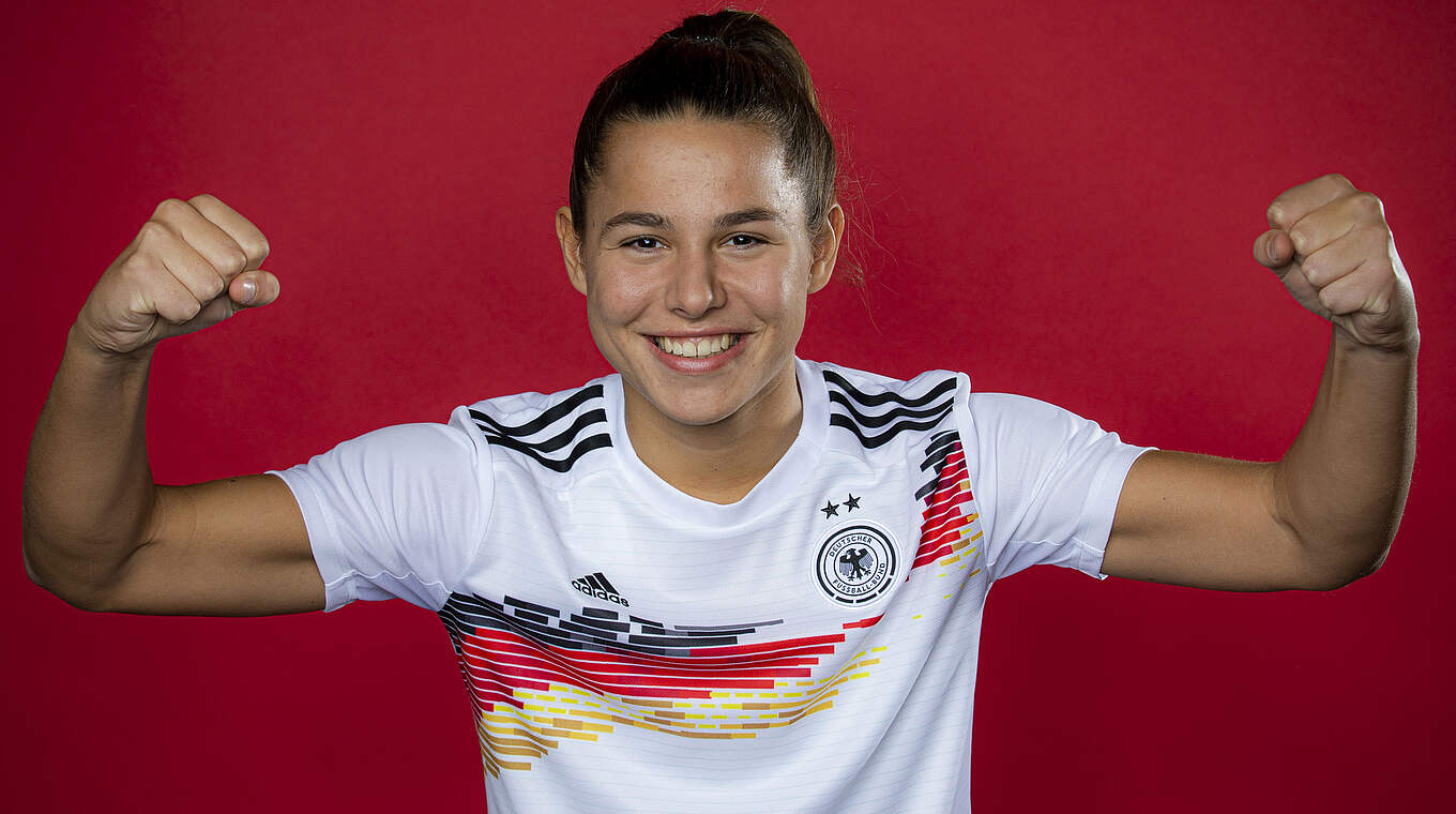 Oberdorf bei den DFB-Frauen: "Ich bin stolz darauf, Teil dieses tollen Teams zu sein" © Thomas Boecker/DFB