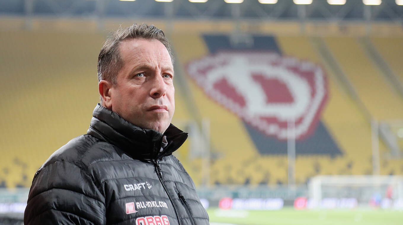 Dresden-Trainer Markus Kauczinski: "Man muss einfach konstant die Punkte holen" © Getty Images