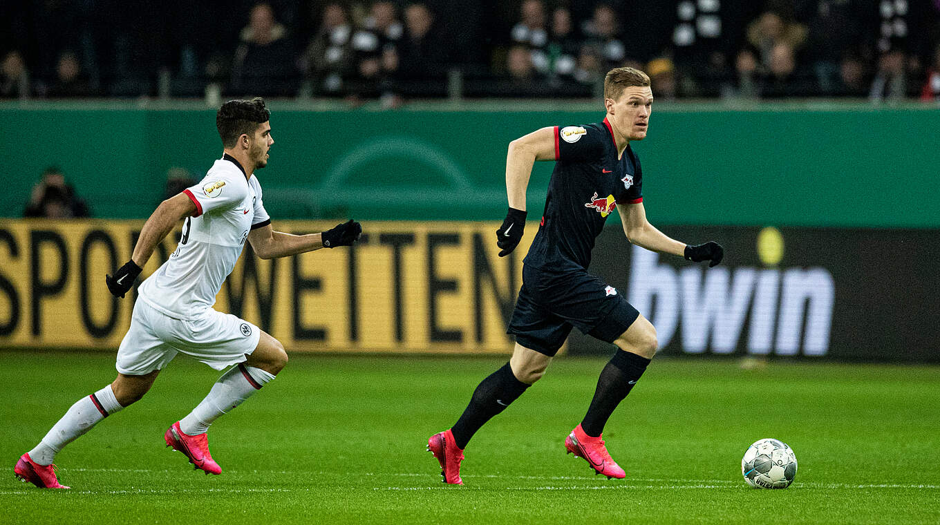 Halstenberg (r.): "Natürlich steigt dann auch die Chance, Pokalsieger zu werden" © Thomas Böcker/DFB