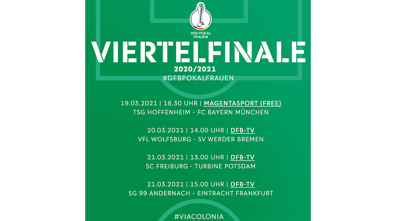 DFB-Pokal der Frauen DFB-Wettbewerbe Frauen Ligen and Wettbewerbe DFB 