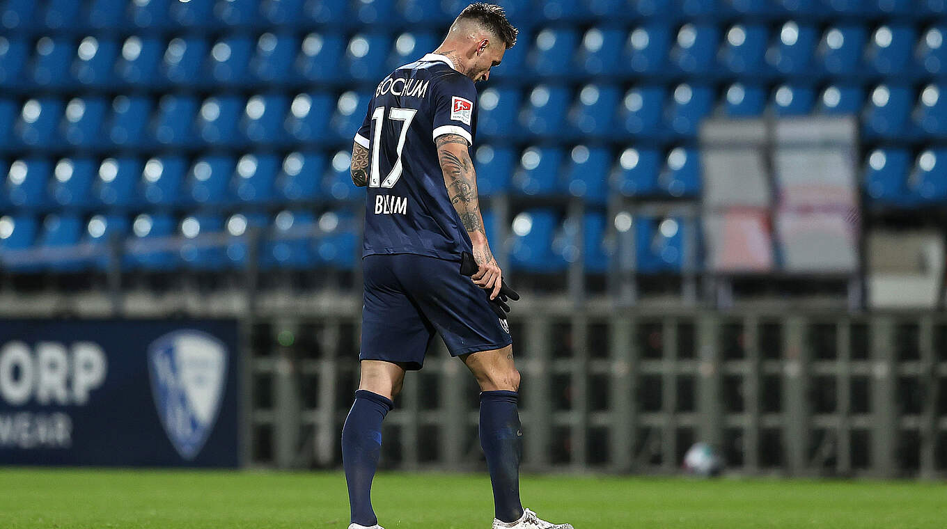 Nach seinem Platzverweis für drei Spiele gesperrt: der Bochumer Danny Blum © Getty Images