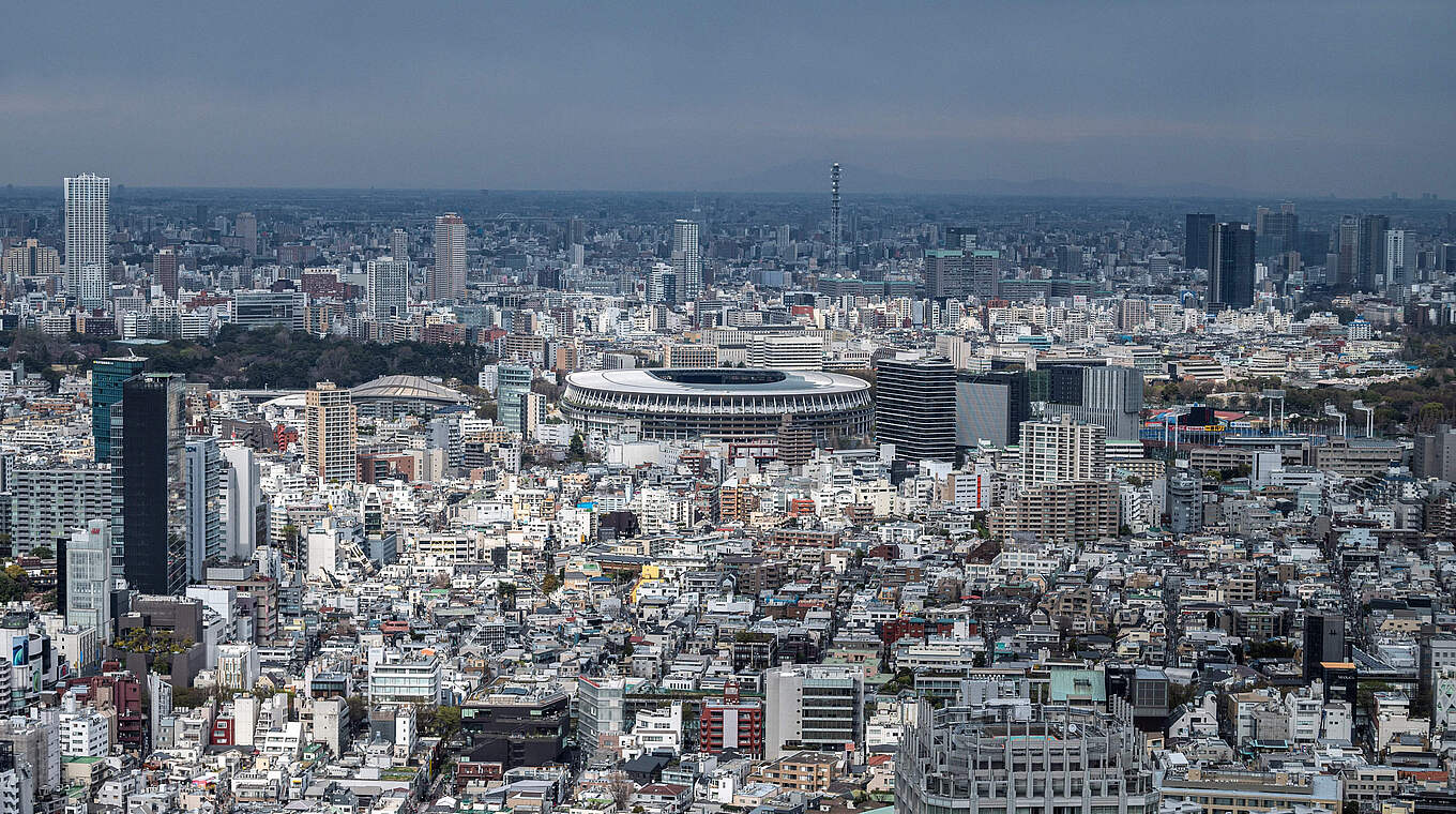 Im Westen der Millionenmetropole: das Olympiastadion von Tokio © Getty Images