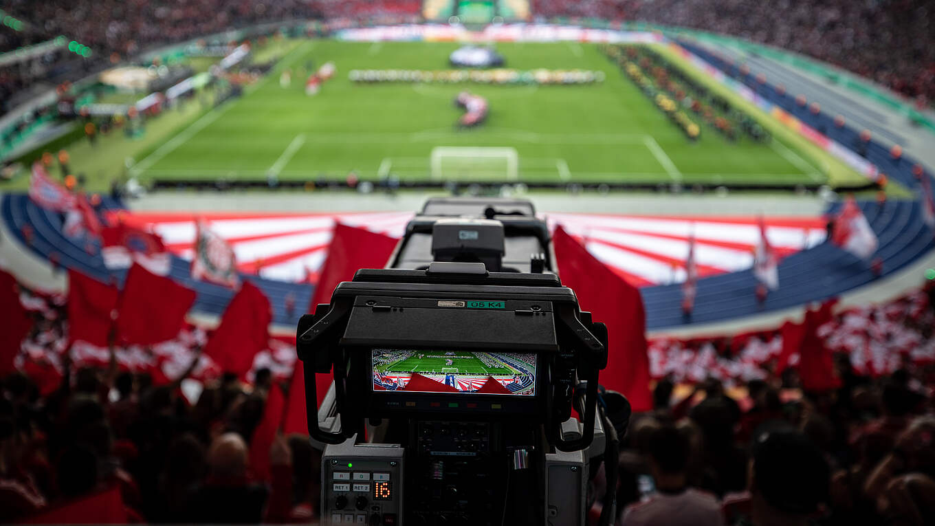 DFB-Pokalfinale Innovative TV-Produktion DFB