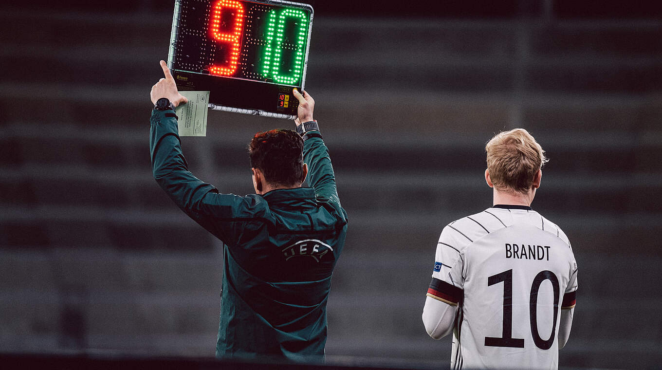 Nationalspieler Brandt: "Ich habe sehr viele Erfahrungen gesammelt" © Philipp Reinhard/DFB