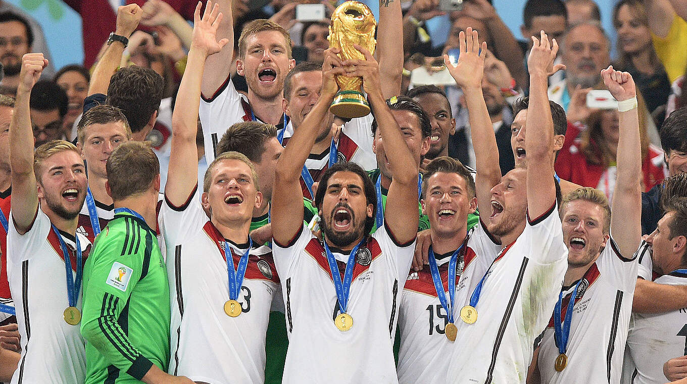 Sami Khediras größter Triumph: Weltmeister 2014 in Rio mit dem DFB-Team © imago