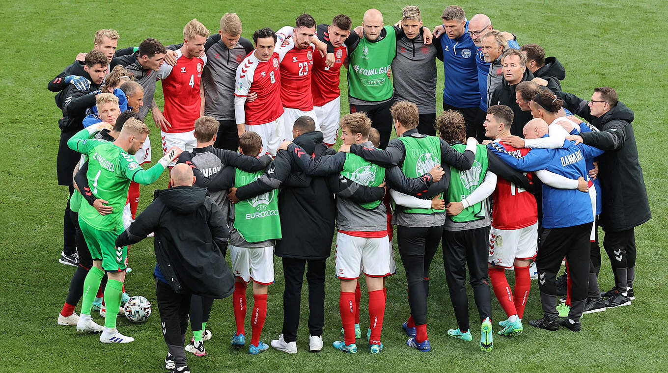 Nach EriksenZusammenbruch Dänemark unterliegt Finnland DFB