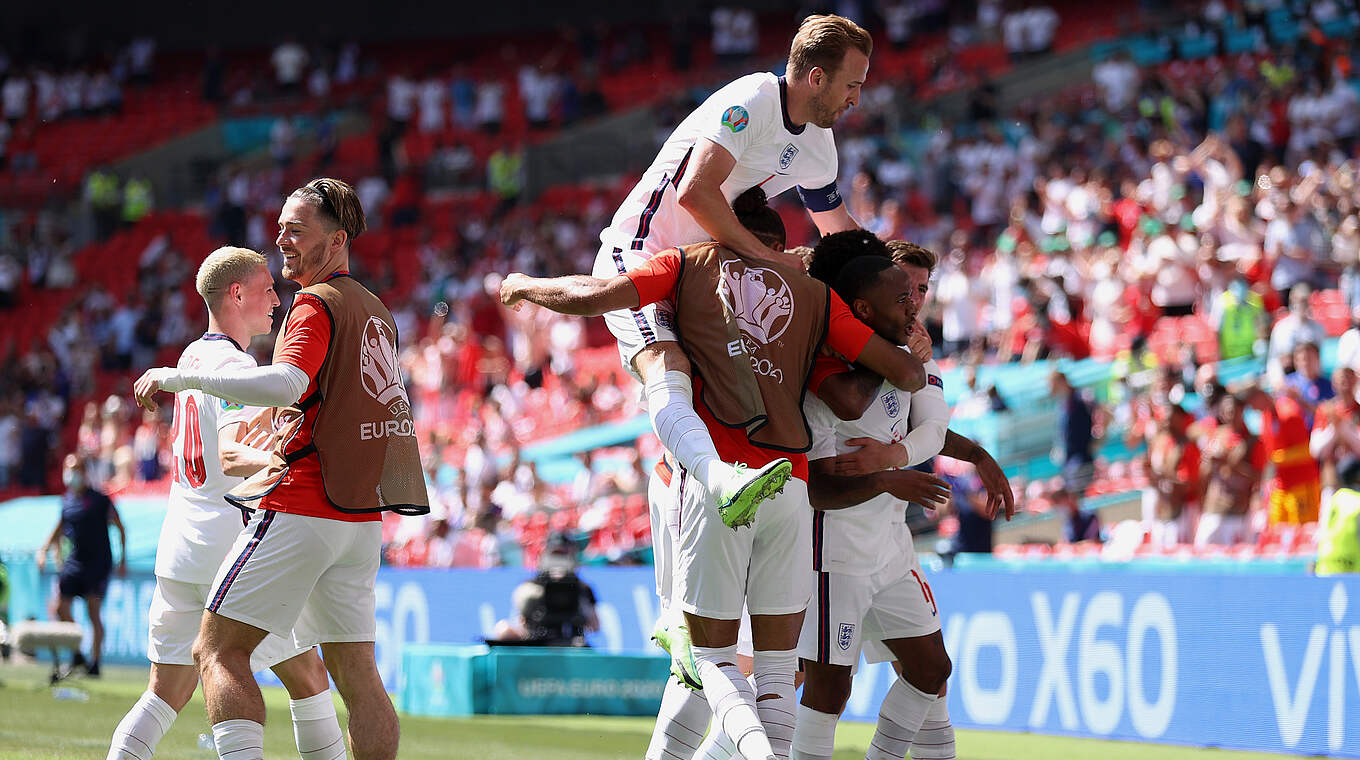 Torjubel im Wembley: England besiegt Kroatien im ersten Spiel der Gruppe D © Getty Images