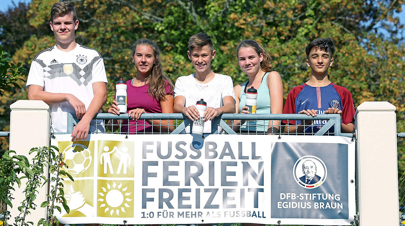 Ein Toller Sommer Fu ball Ferien Freizeiten Der DFB Stiftung Egidius 