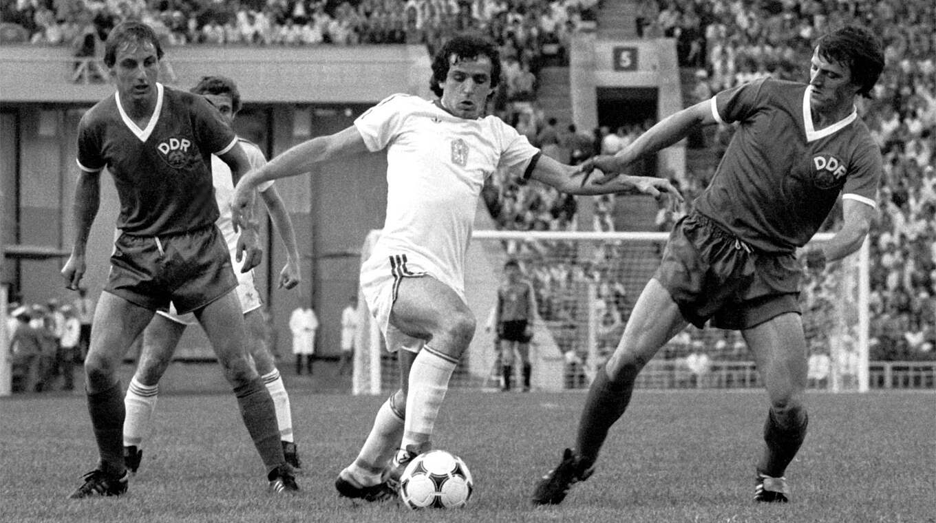 Knappe Niederlage: DDR unterliegt der Tschechoslowakei im Finale 1980 mit 1:0 © imago