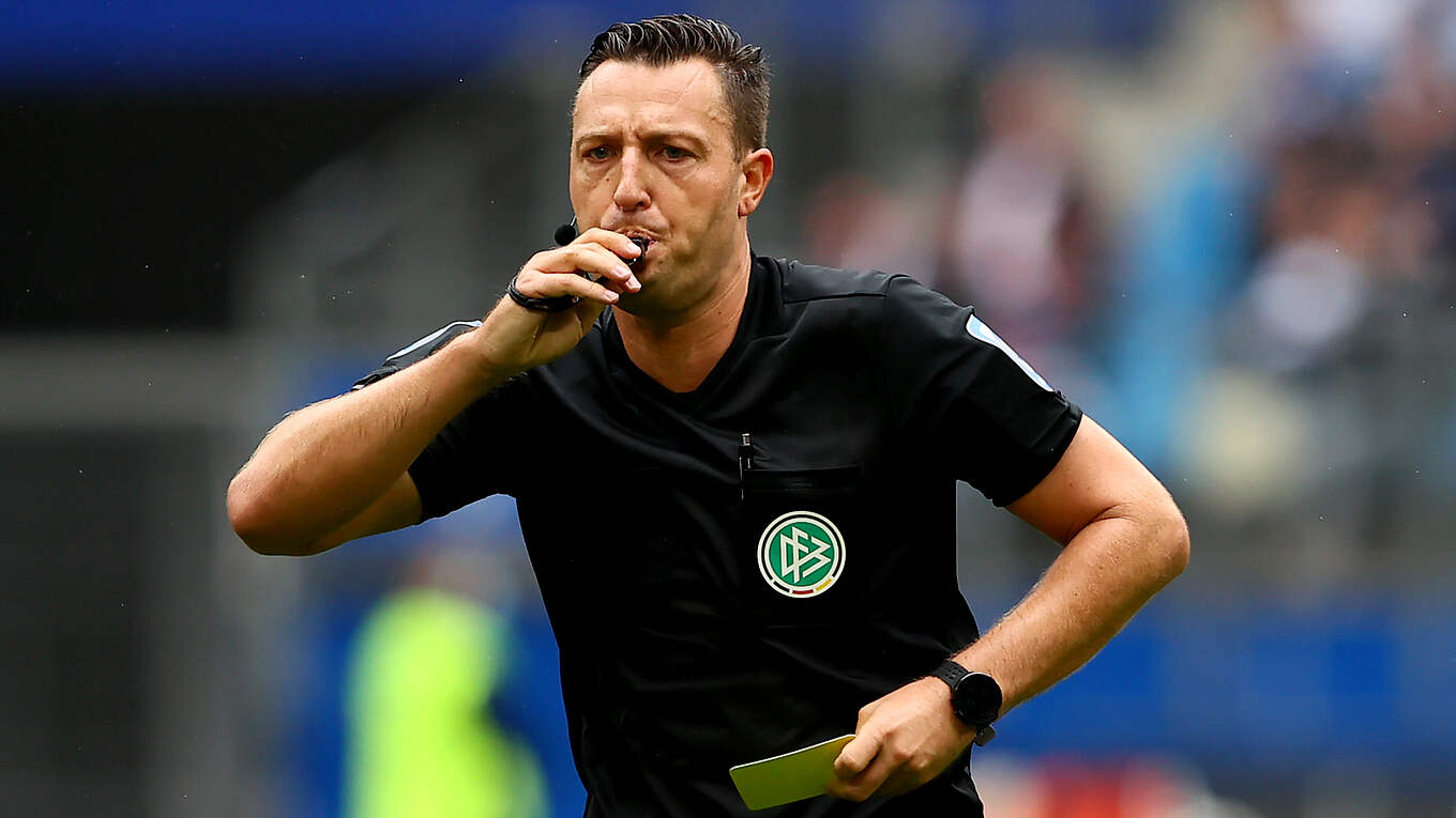 Jablonski pfeift Dortmund gegen Union DFB Deutscher FußballBund e.V.