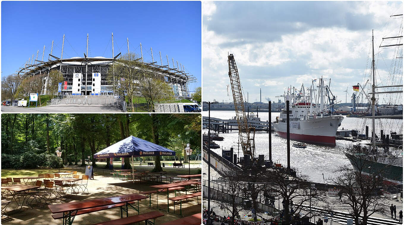 Ob Stadion, Biergarten oder Hafen: Hamburg hat einiges zu bieten © Getty Images