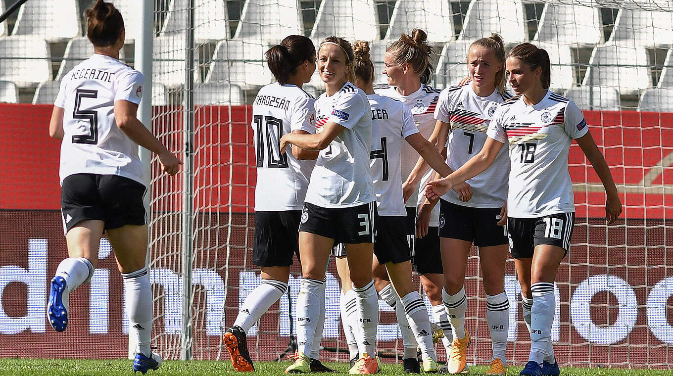 Die DFB-Frauen im Stadion unterstützen: Jetzt gibt es Tickets für das Israel-Spiel in Essen © Imago
