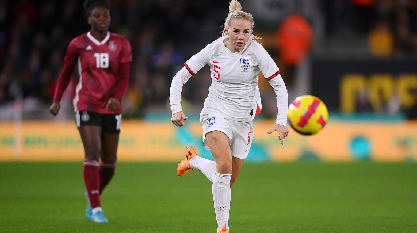 Oft einen Schritt zu spät: Die DFB-Frauen gegen England © Getty Images