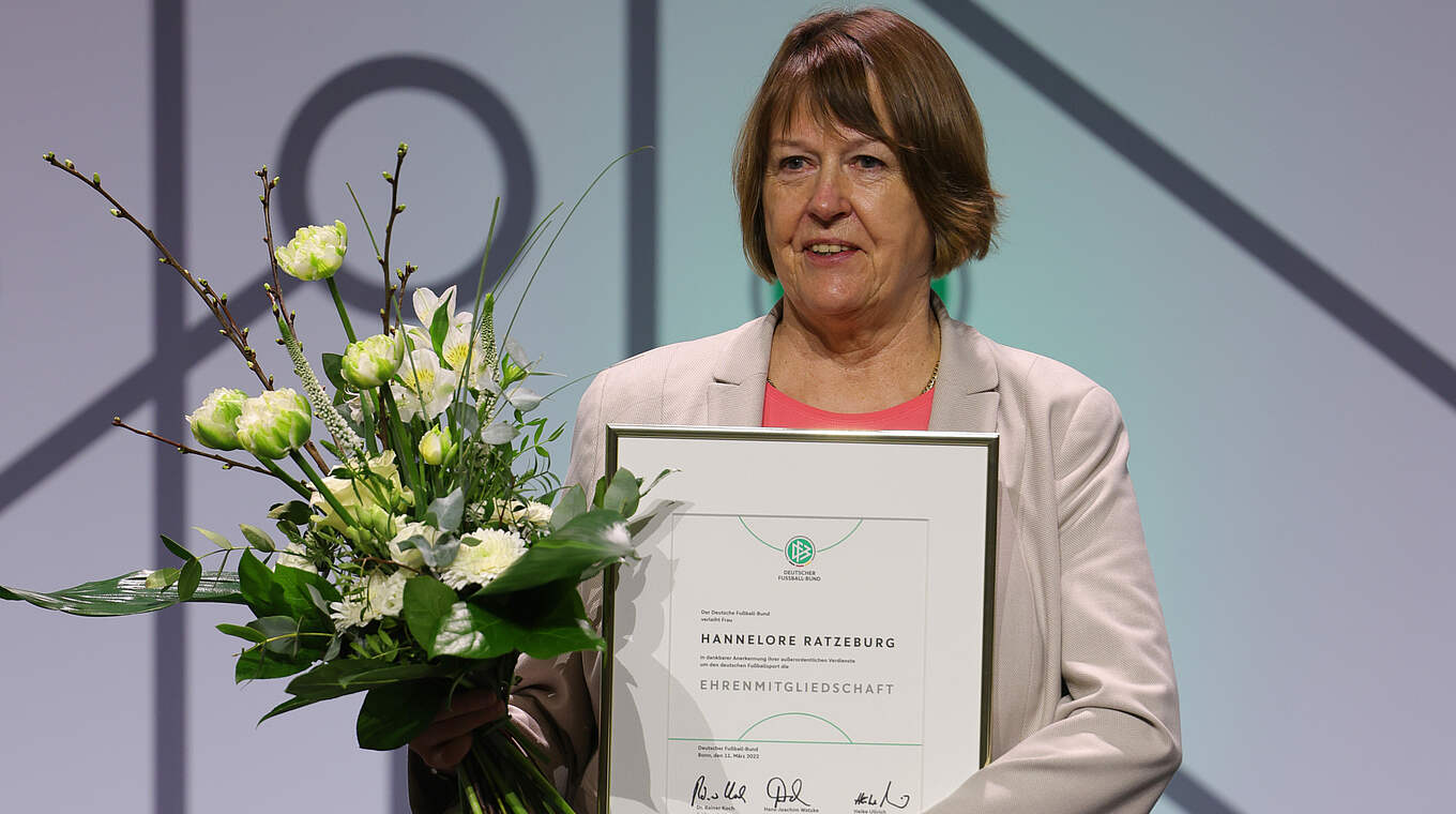 Abschied nach fast 15 Jahren im DFB-Präsidium: Hannelore Ratzeburg © Getty Images