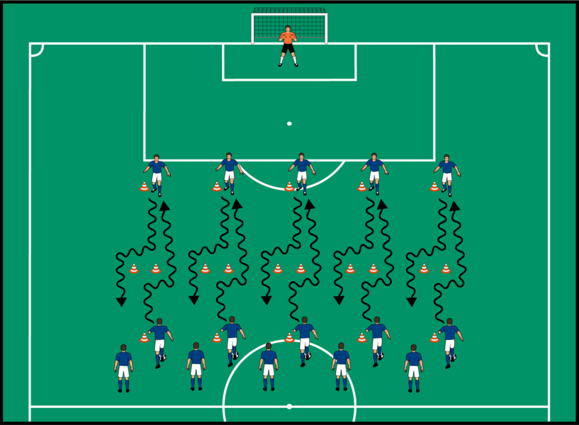 Am Flügel geschickt verteidigen :: DFB - Deutscher Fußball-Bund e.V.