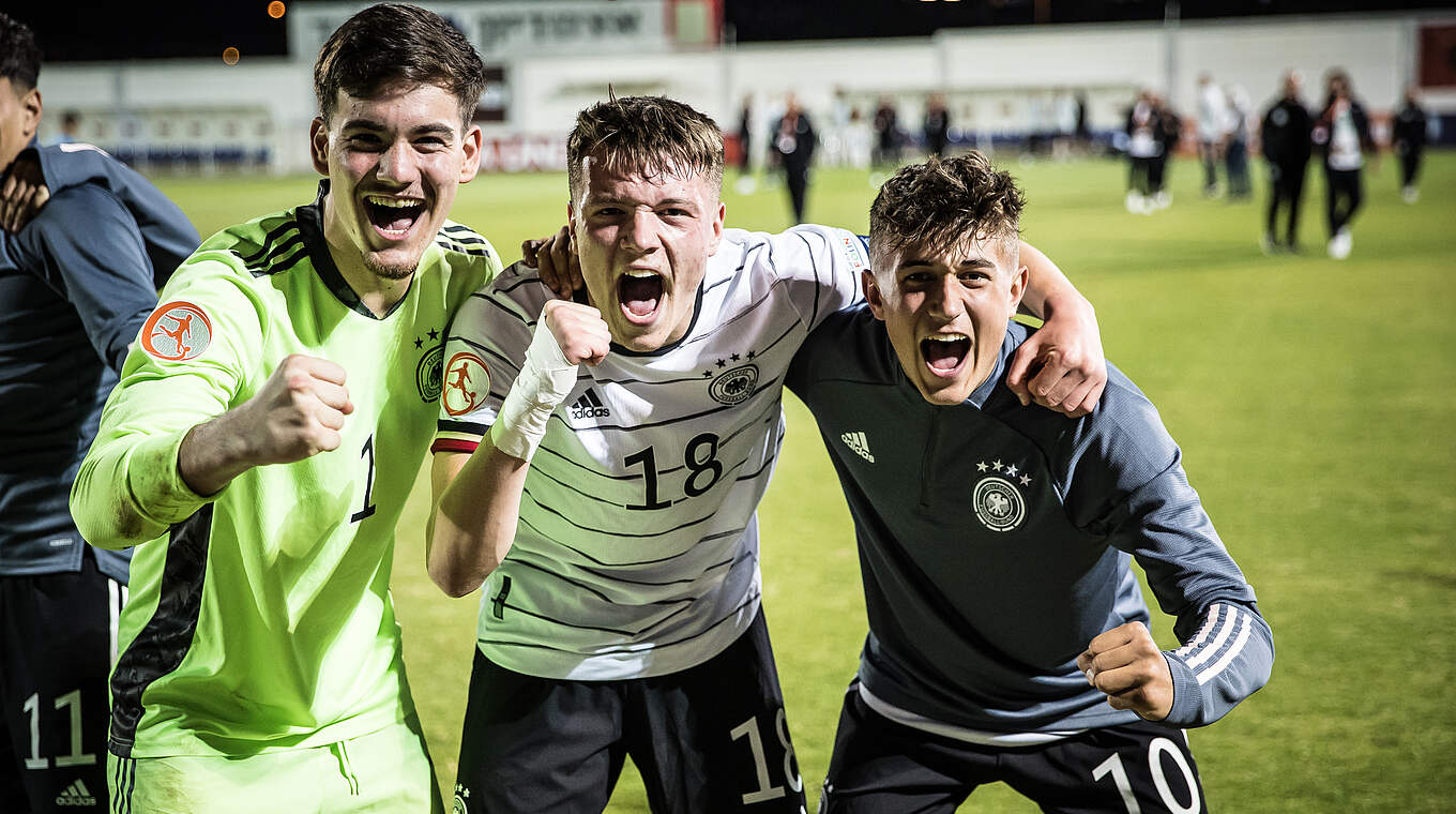 Die Last fällt ab: Deutschland ist Gruppensieger © Oded Karni