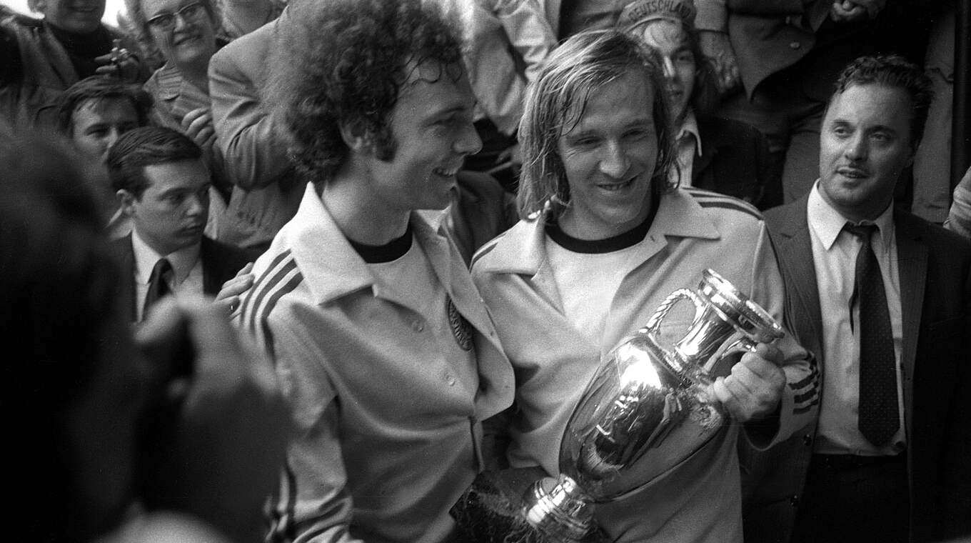 Leistungsträger der Mannschaft: Franz Beckenbauer (l.) und Günter Netzer © Imago