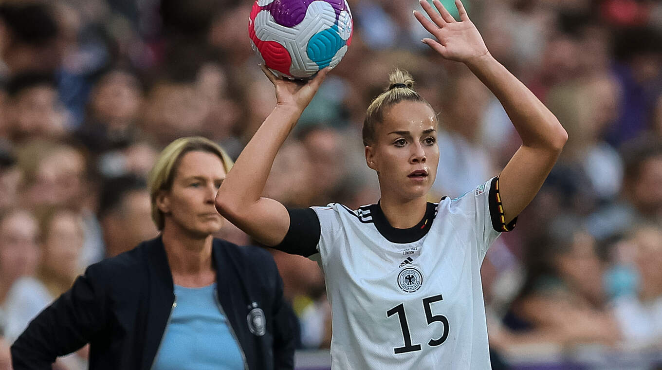 Giulia Gwinn: "Wir freuen uns riesig auf das Spiel und können es kaum abwarten" © DFB/Maja Hitij/Getty Images