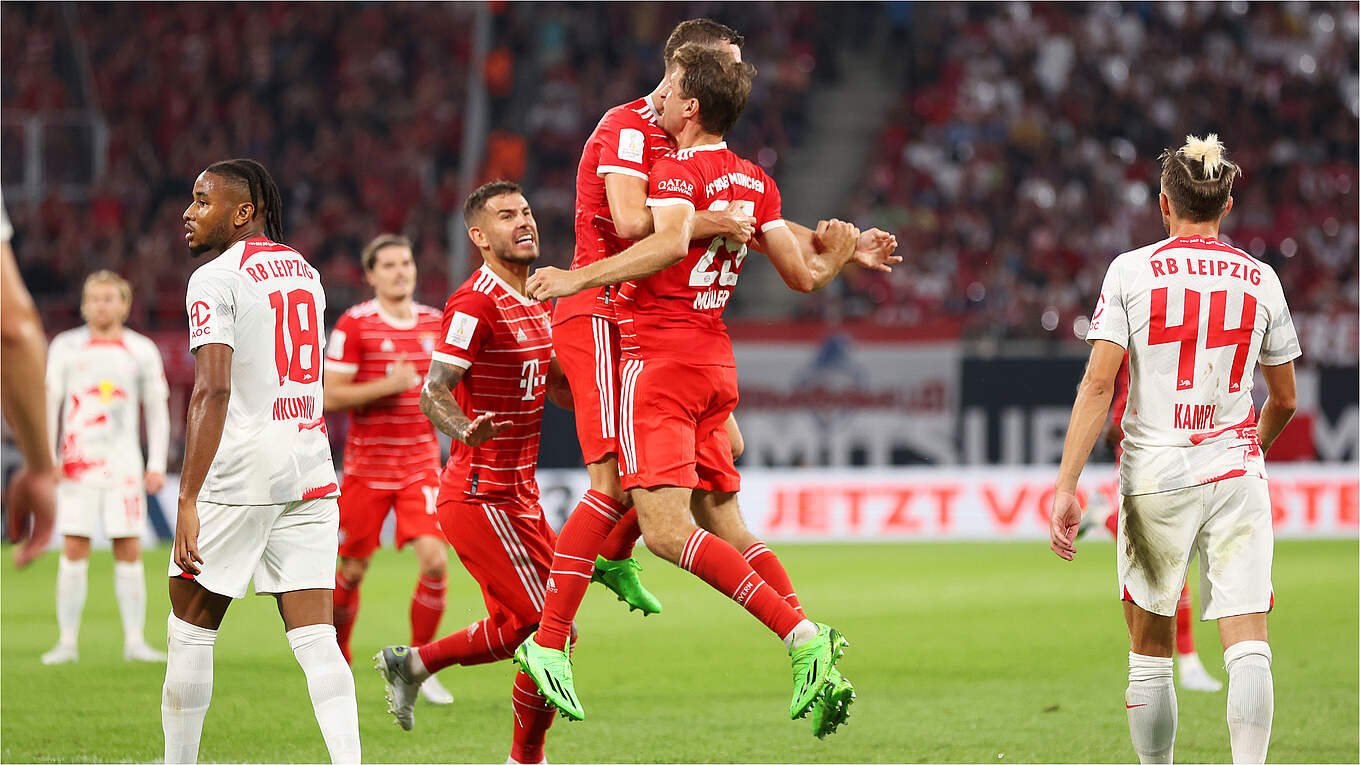 FC Bayern gewinnt Supercup gegen Leipzig DFB