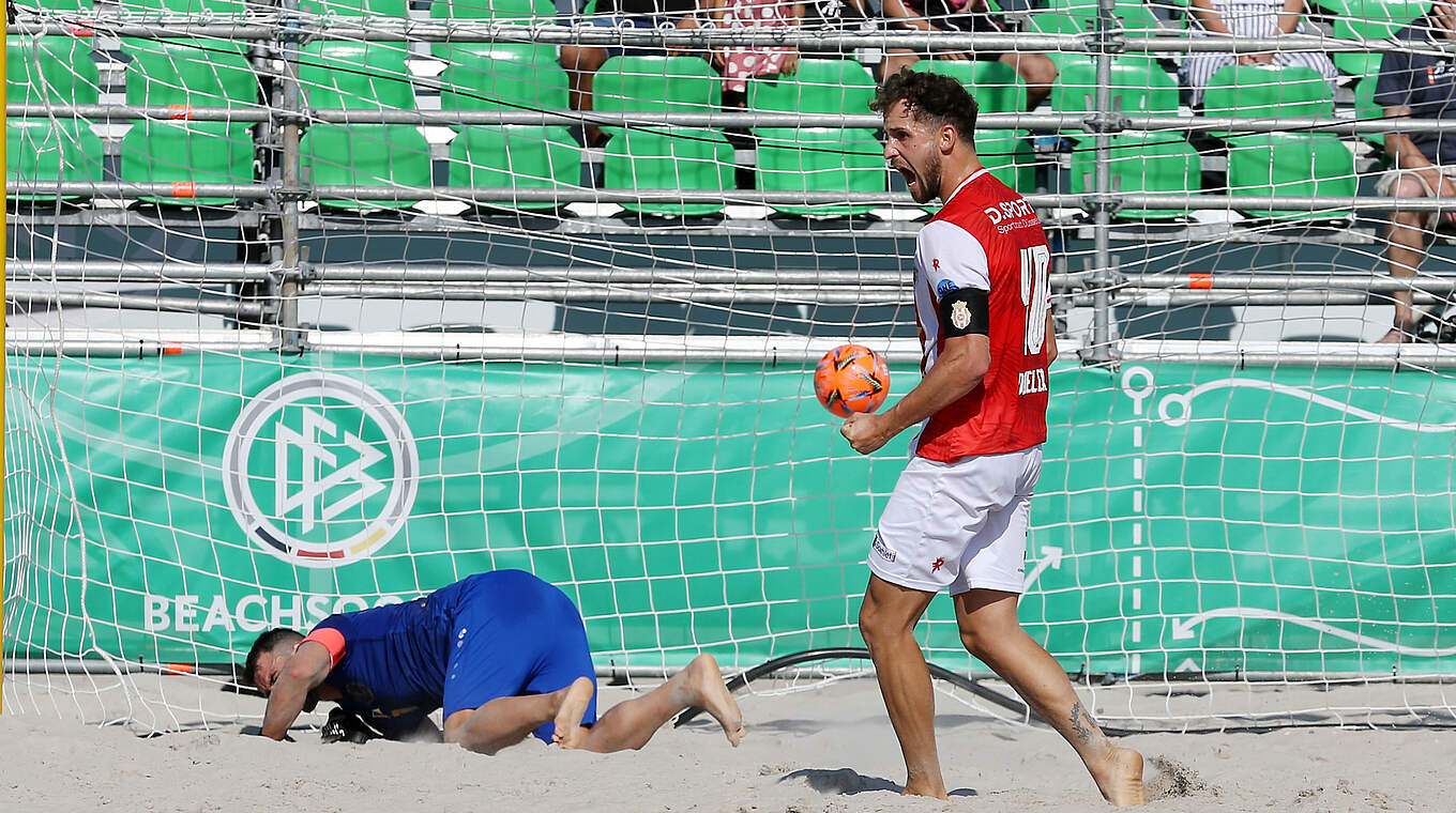Düsseldorf verteidigt BeachsoccerTitel DFB Deutscher FußballBund