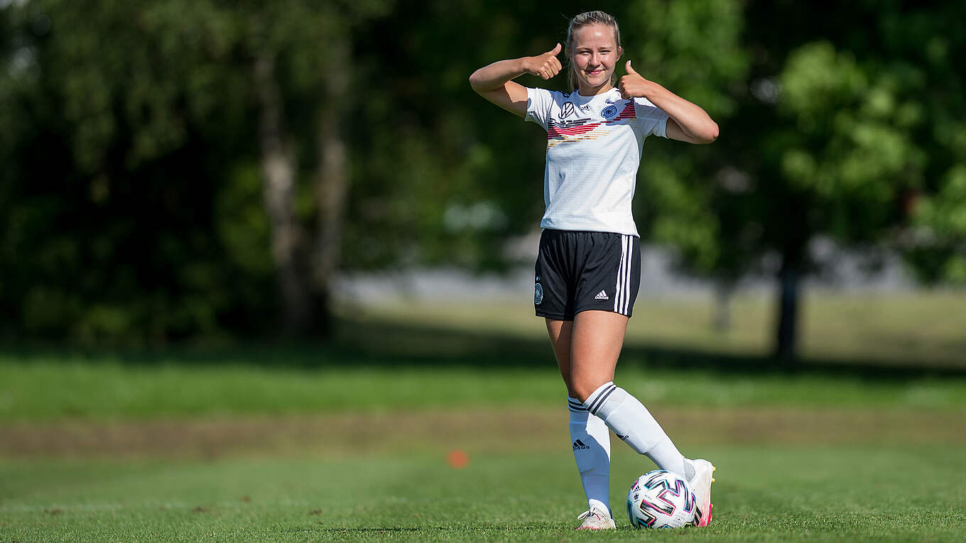 WMTeilnehmerin Mathilde Janzen "Voller Fokus auf Nigeria" DFB
