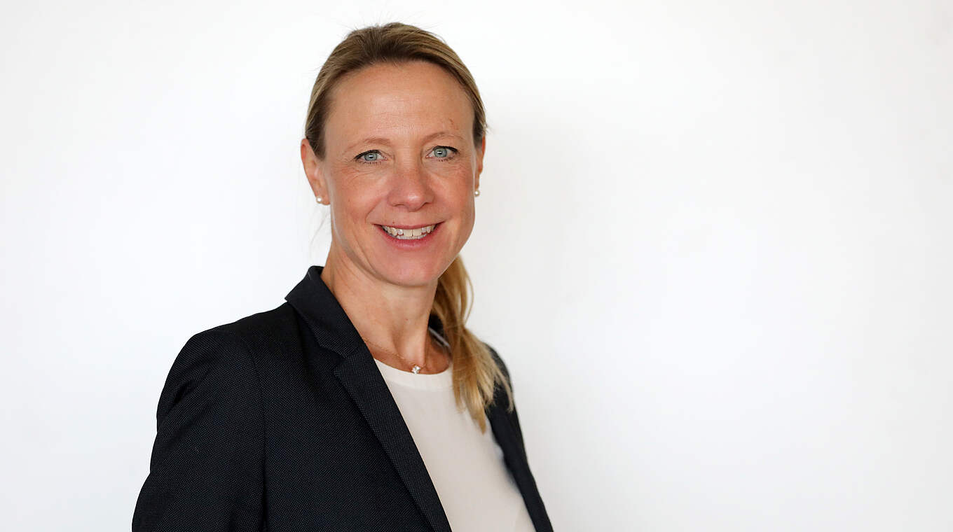 "Freue mich sehr auf meine neue Aufgabe": Christina Gassner ist neue DFB-Direktorin © Karina Hessland