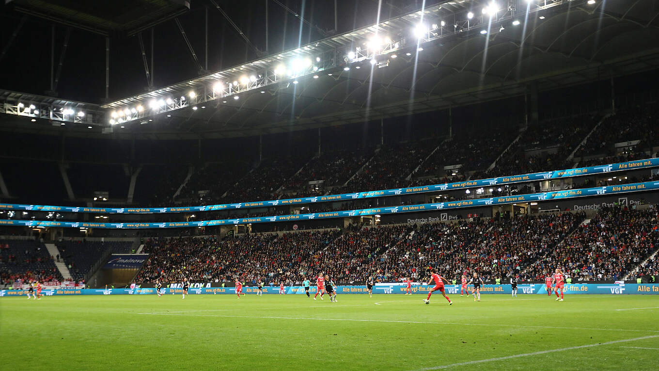Zweites Highlightspiel im Deutsche Bank Park in Frankfurt DFB