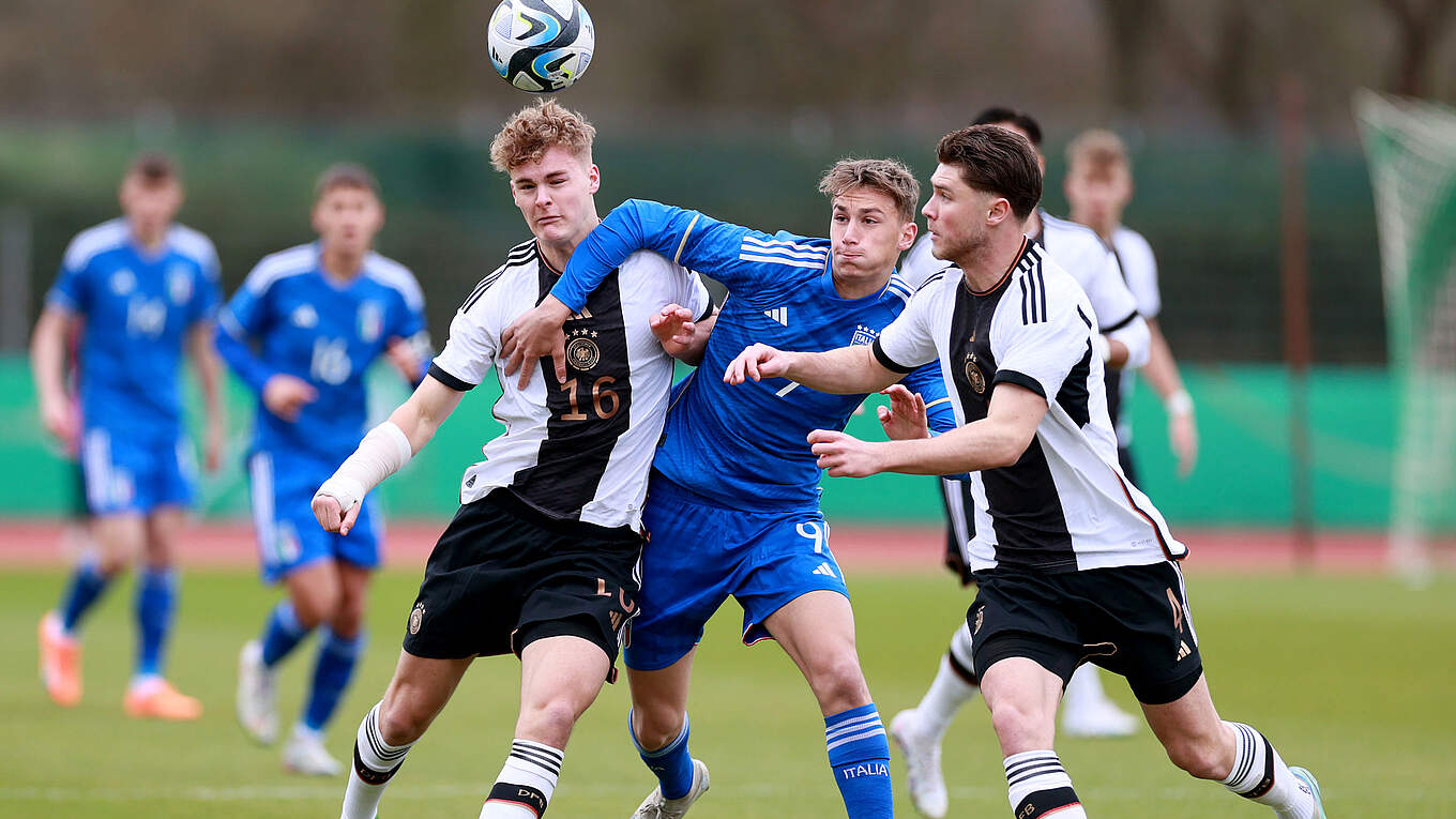 Start der EMQuali U 19 unterliegt Italien DFB Deutscher Fußball
