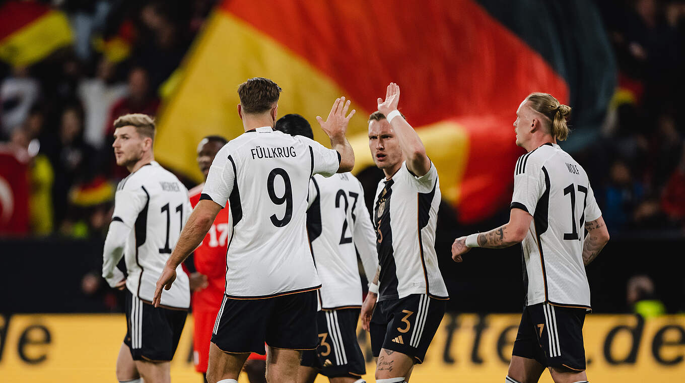 Gelungener Start ins Länderspieljahr: Die deutsche Auswahl besiegt Peru 2:0. © DFB/GES-Sportfoto