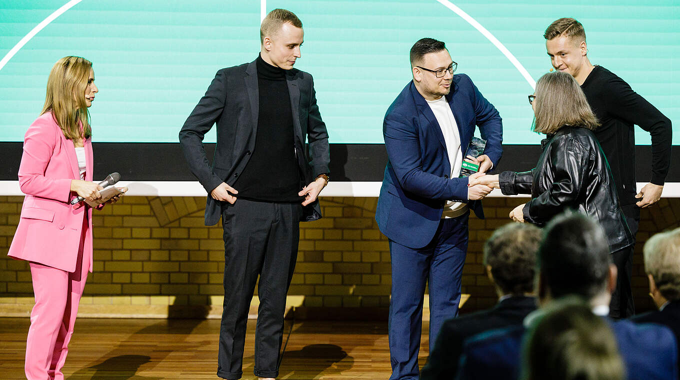 "Greifbah nah": Der Greifswalder FC erhält Preis in Kategorie "Fußball digital" © Getty Images