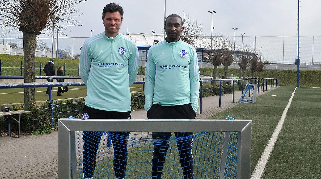 Hoogland und Takyi: "Wir freuen uns alle sehr auf das Duell mit Mainz 05" © MSPW