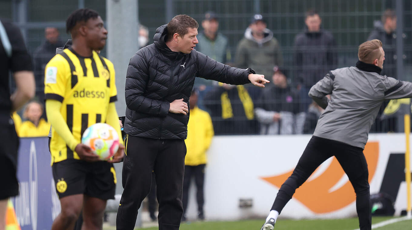 Steht mit dem BVB im Endspiel der U 19-Meisterschaft: Trainer Mike Tullberg © Getty Images
