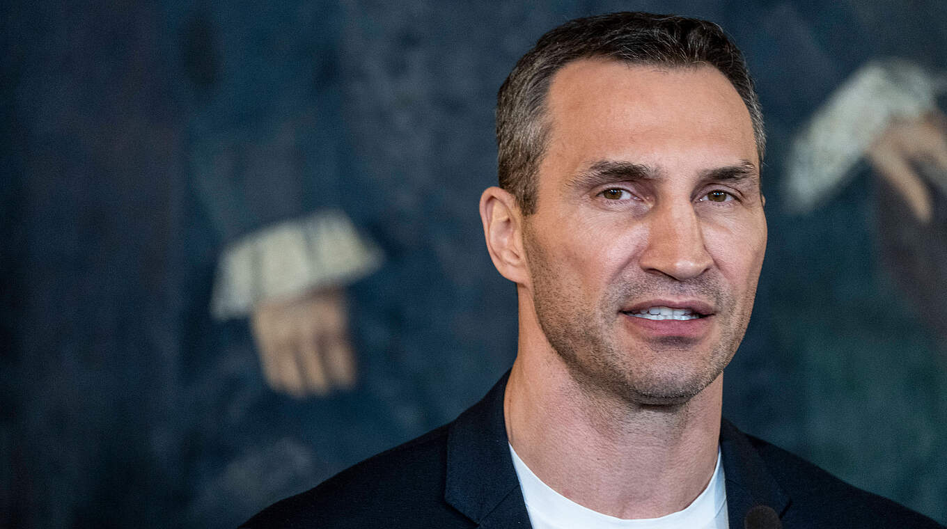 Wladimir Klitschko "Sport verbindet uns nicht nur in guten Zeiten