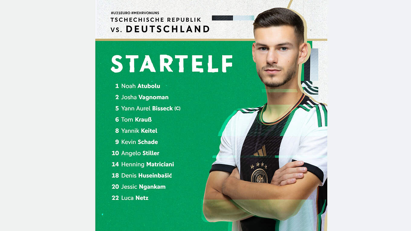 Das Ist Die Startelf Gegen Tschechien DFB Deutscher Fu ball Bund E V 