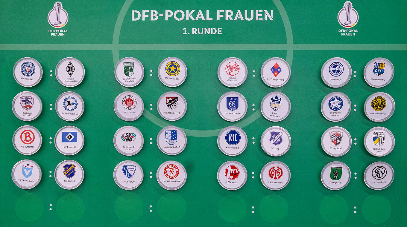 Erste Pokalrunde ausgelost Zweitligaduell in Ingolstadt DFB