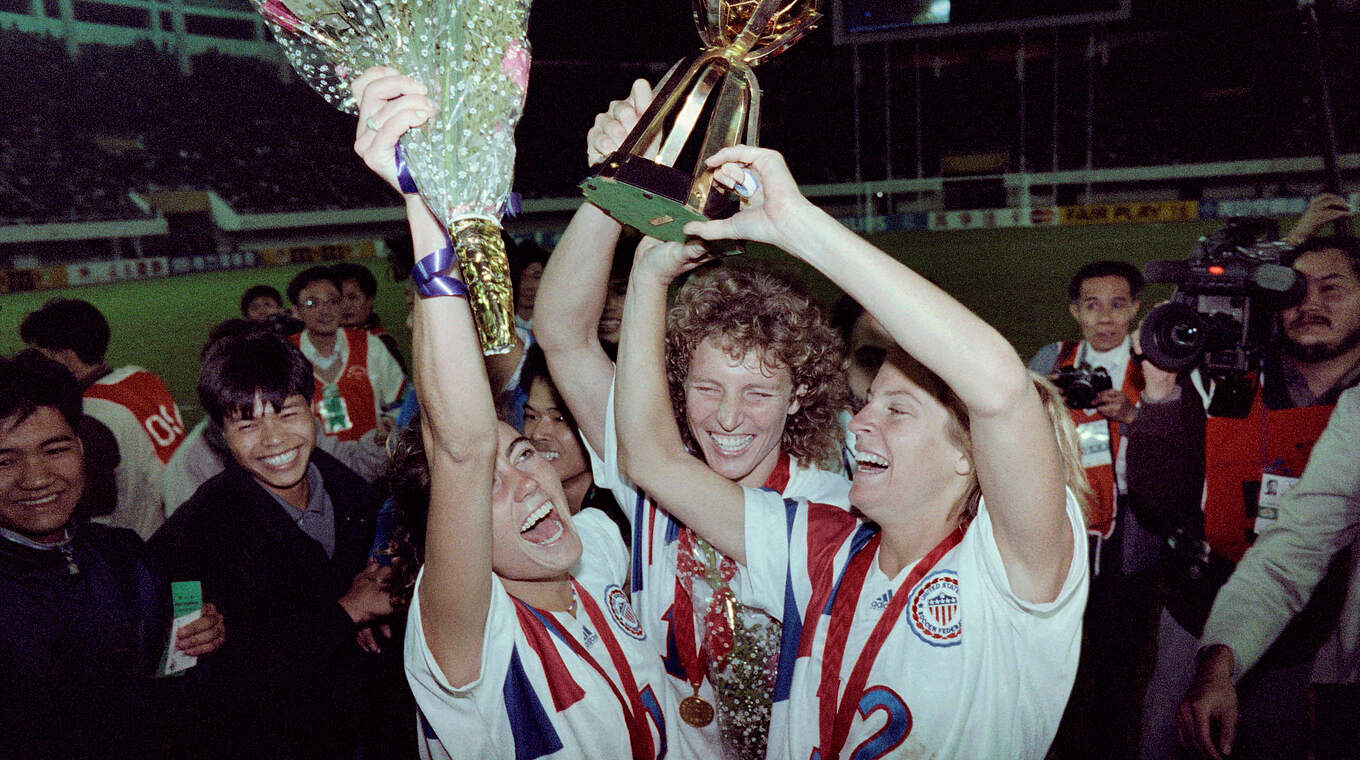FrauenWM 1991 Premiere in Fernost DFB Deutscher FußballBund e.V.
