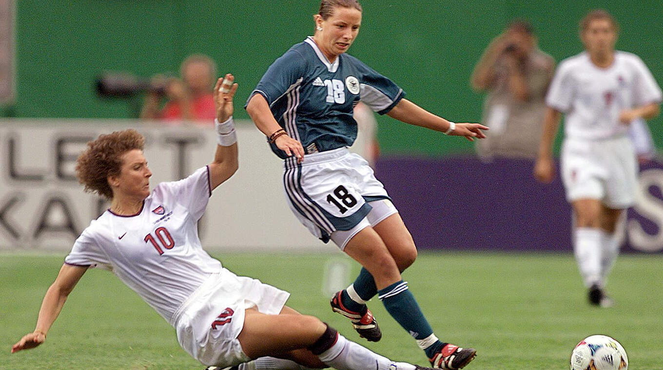 WM 1999 Gegen die Gastgeberinnen ausgeschieden DFB Deutscher