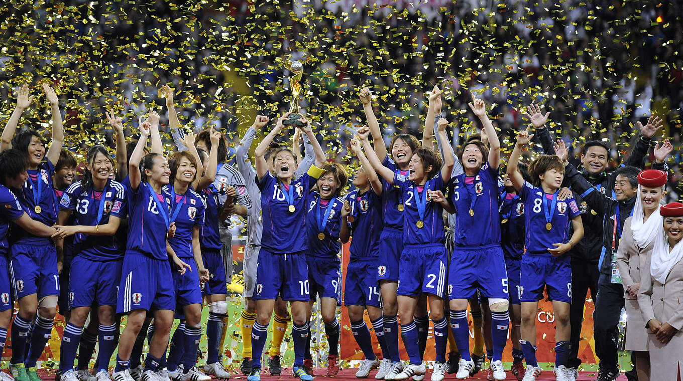 Setzte sich im Finale gegen die USA nach Elfmeterschießen durch: Japan © Imago Images