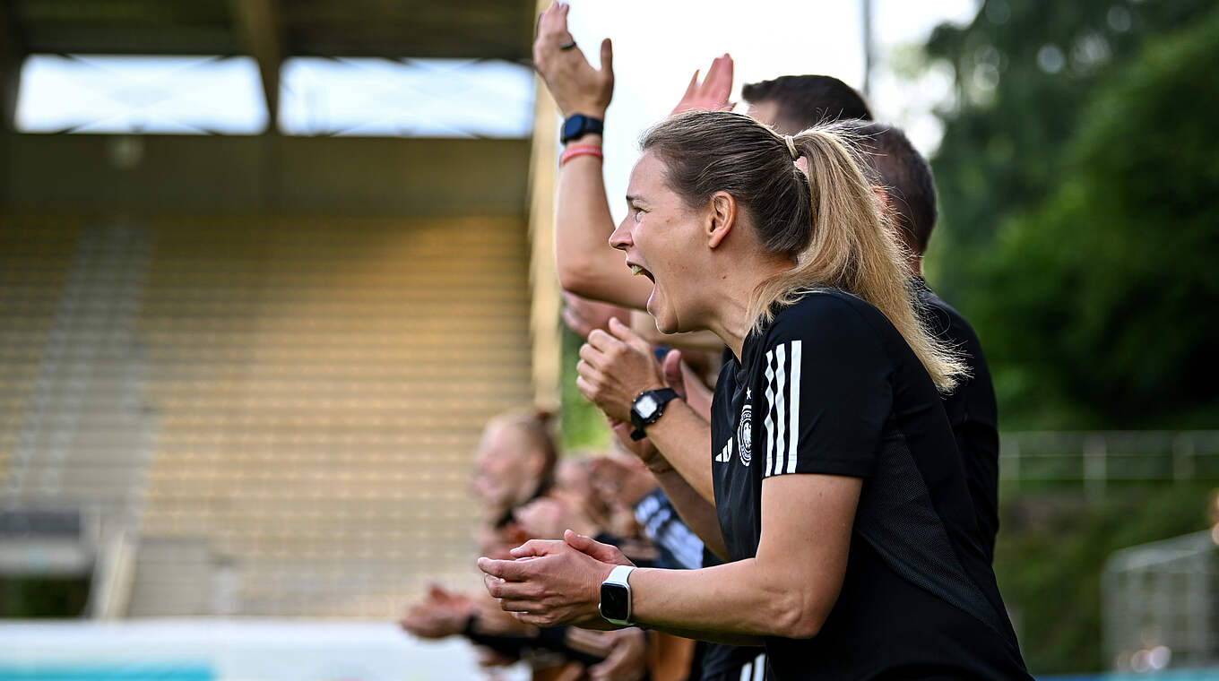 Kathrin Peter: "Erwarte ein Spiel auf Augenhöhe" © UEFA/Getty Images