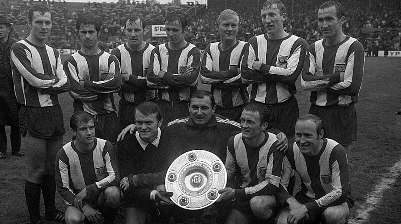60 Jahre Bundesliga Bayern 1968/1969 immer Tabellenführer DFB